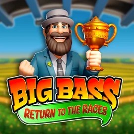 Big Bass Return to the Races logo by Pragmatic Play at ShakeBet Casino