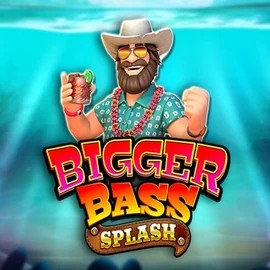 Slots logo of Bigger Bass Splash from Pragmatic Play at ShakeBet Casino