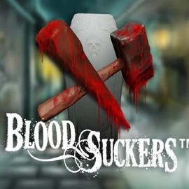 Blood Suckers online game logo by NetEnt on shakebets.co.nl