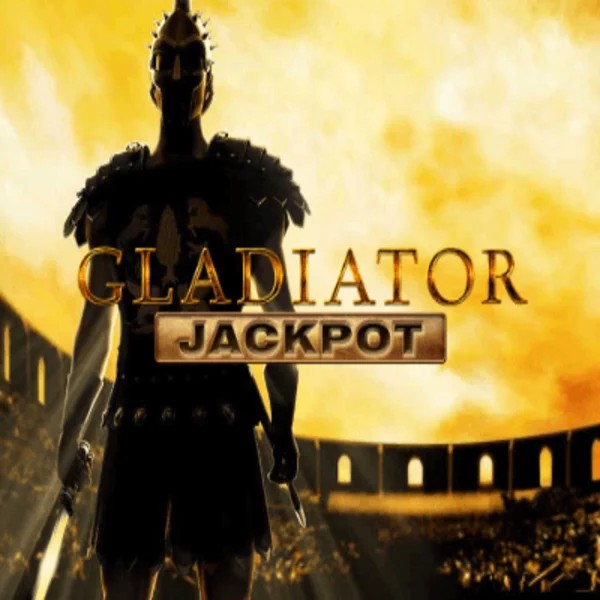 Gladiator Jackpot online game logo by Playtech on shakebets.co.nl